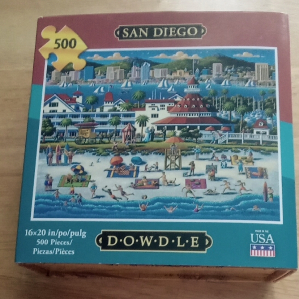 Dowdle San Diego 500 Piece Puzzle